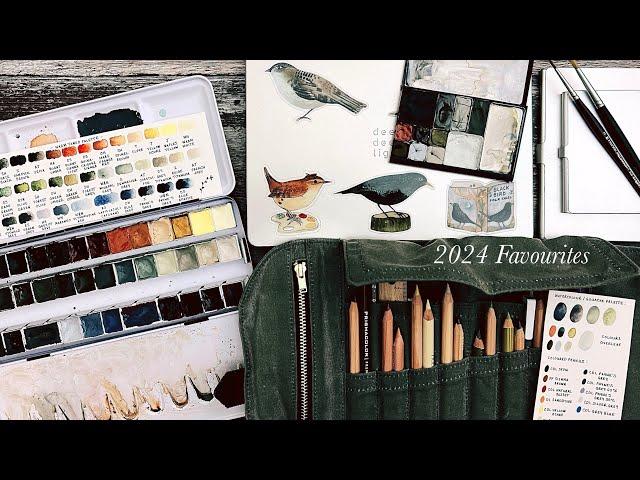 My Favourite Art Supplies of 2024!