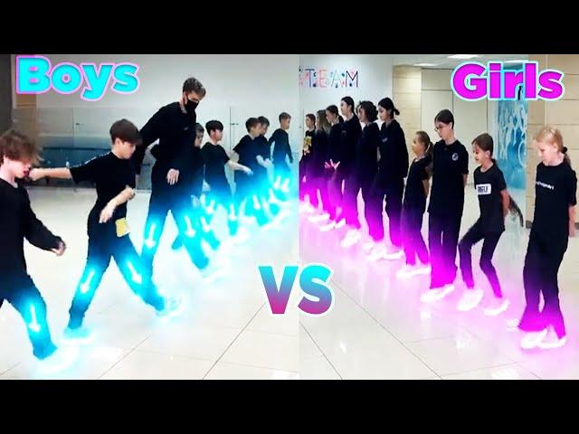 GIRLS  VS BOYS  Dance Challenge | WHO WINS? | New Tuzelity TikTok Compilation