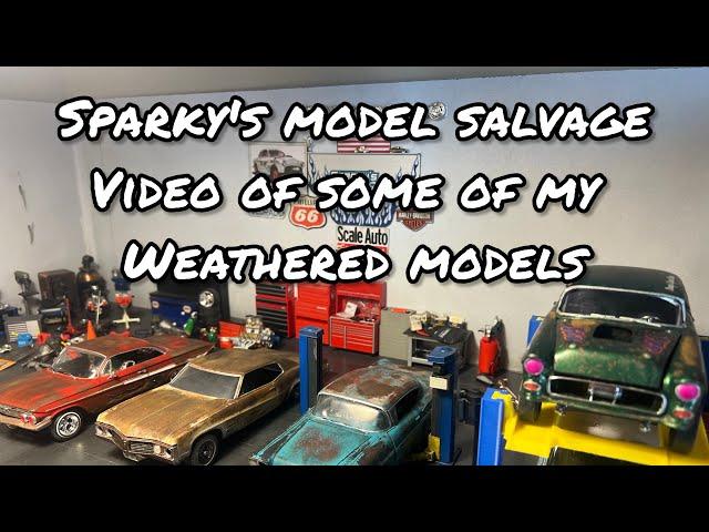 Large compilation of my weathered car models Ep#25