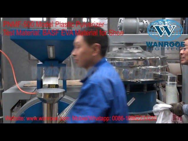 China EVA Pulverizer, Shoe sole material Pulverizer, Plastic Pulverizer, Plastic Mill