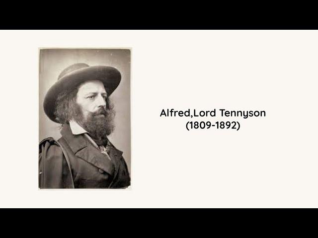 Alfred Tennyson: Works & Characteristics of Tennyson Poetry