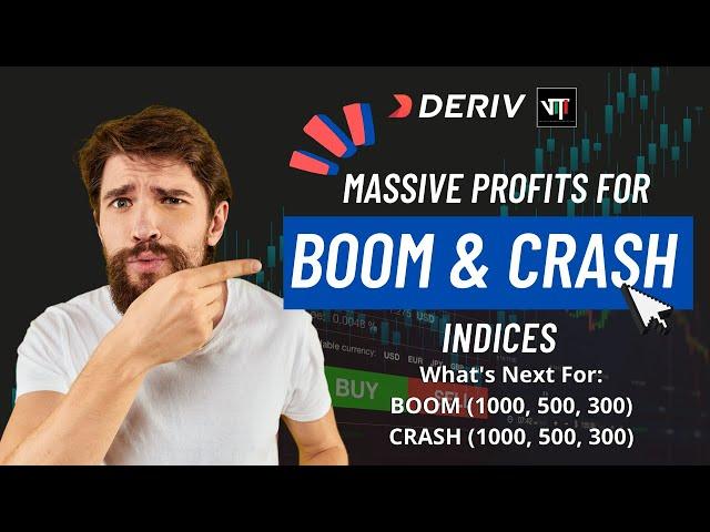 Massive Profits For Boom And Crash Indices || THE BEST STRATEGY FOR 2022