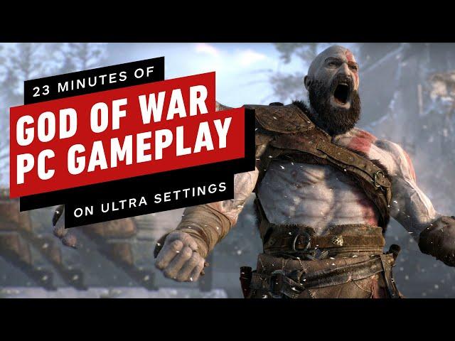 23 Minutes of God of War PC Gameplay on Ultra [4K 60FPS]