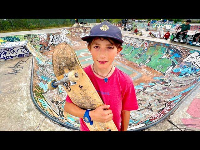 NIÑO comenzó SKATE a los 3 AÑOS! Ahora es demasiado bueno