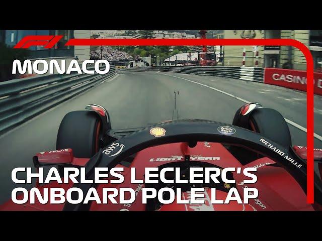 Charles Leclerc's Pole Lap | 2022 Monaco Grand Prix | Pirelli