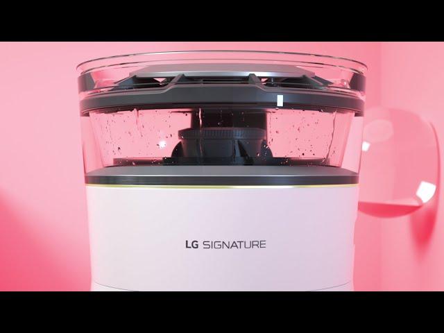 LG SIGNATURE AirPurifier - The perfect atmosphere to relax in (Collaboration with Santi Zoraidez)