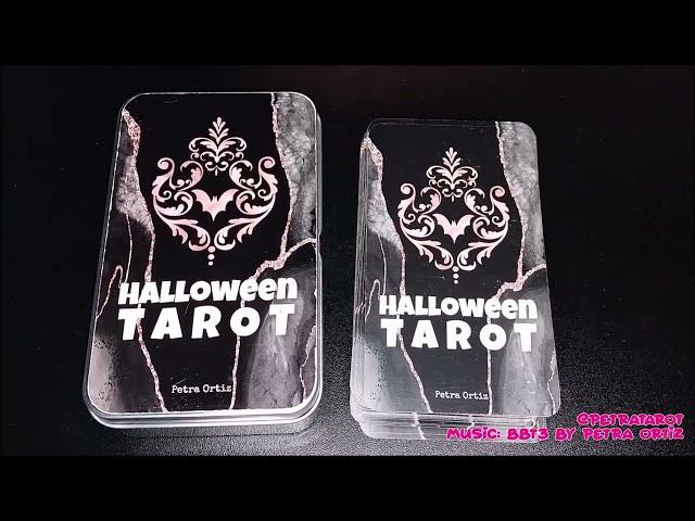The Halloween Tarot Deck by Petra Ortiz SUITS only