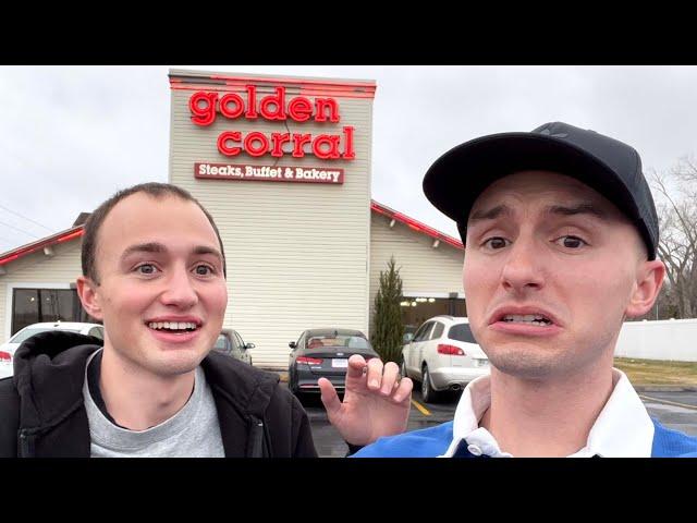 Going to Golden Corral Buffet (America's #1 Buffet apparently..)