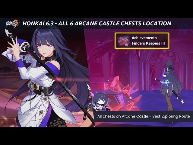 ALL 6 ARCANE CASTLE CHESTS LOCATION | All Chests Arcane Castle APHO 2 - Best Exploring Route