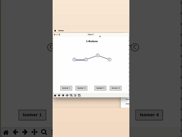 isomers (constitutional isomers and stereoismers) with Python