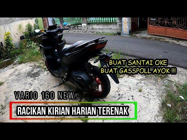 MANTAP !! Racikan Ter - Enak spek kirian mode harian di Honda Vario 160