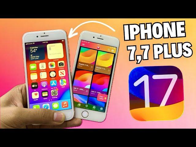 Update iOS 17 - How to install iOS 17 on iPhone 7,7+,8,8+ | Download iOS 17 on any iPhone