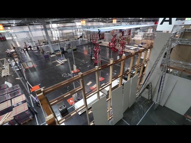 Time lapse Video - Ansorg and Vitra at EuroShop 2017