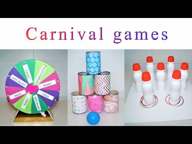 DIY party decorations | DIY CARNIVAL GAMES | Sugarella Sweets Party