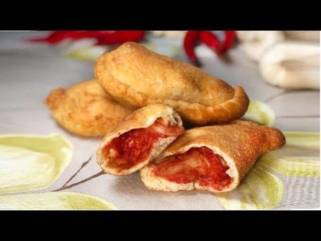 PANZEROTTI  DI SEMOLA  - CROCCANTI FUORI CON UN RIPIENO  FILANTE | NON SI APRONO IN COTTURA