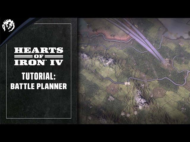 Hearts of Iron 4 Tutorial | Part 7 | Battle Planner