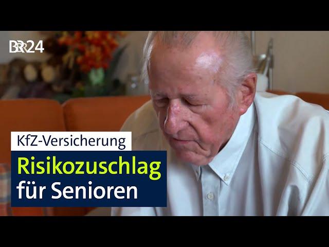 Steigende KfZ-Versicherungskosten: Risikozuschläge für Senioren | Abendschau | BR24