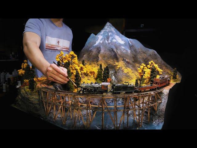 How to Build a Realistic Imaginary Mountain Model Railroad