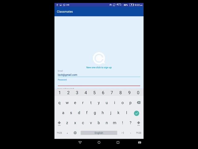 Classmates Android App