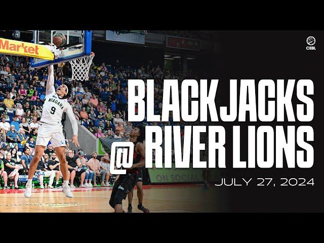 Ottawa Blackjacks at Niagara River Lions | Game Highlights | July 27, 2024