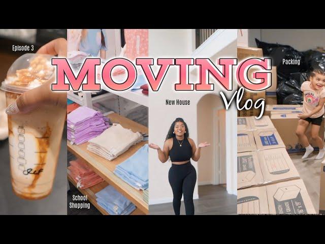 MOVING VLOG EP. 3  HOUSE TOUR • We Got Our Keys •  Packing & Shopping • Last Night In Our Old House