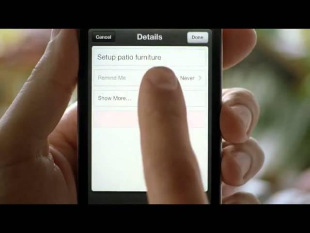 Apple iOS 5 Official Demonstration