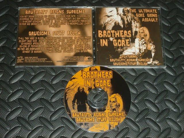 BRUTALITY REIGNS SUPREME / GRUESOME STUFF RELISH split (2001)