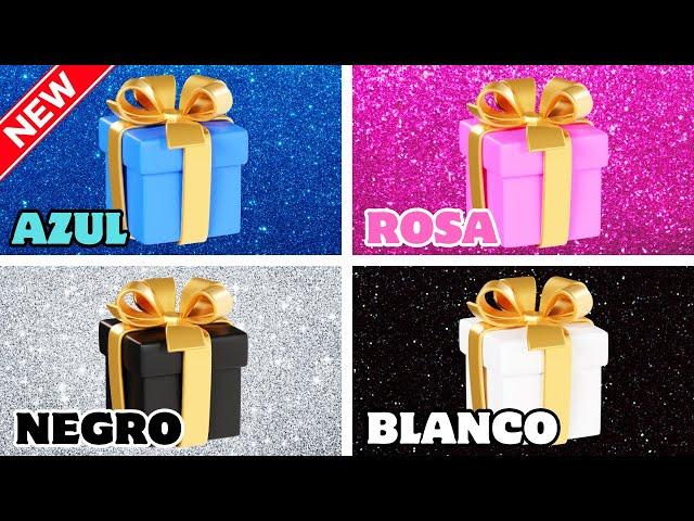 Elige UN Regalo de 4 🩷 ¡Desafío de 4 Cajas de Regalo! | Cajas Misteriosas - Escoge un Regalo 