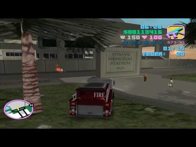 Let's Play GTA Vice City #49 [Deutsch] [100%] - Feuerwehr-Missionen (Level 12)