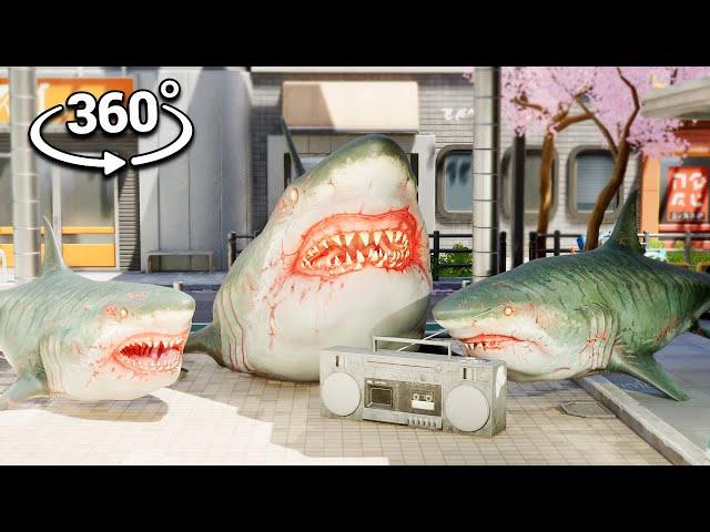 360° Megalodon Apocalypse! *megalodons everywhere!