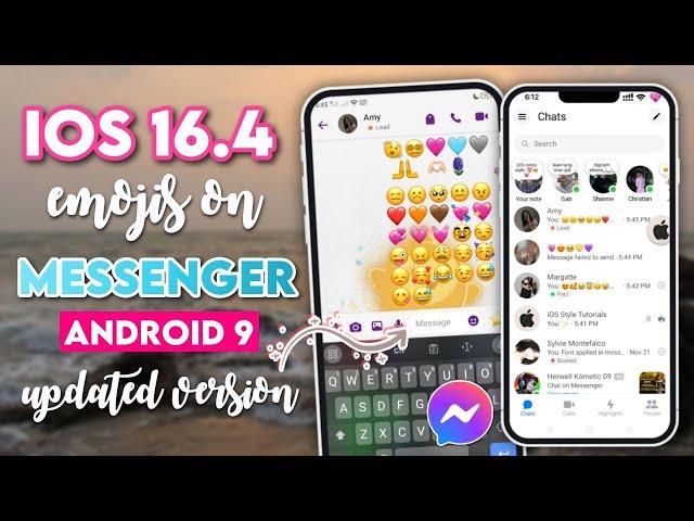 iOS Messenger iOS Emojis on Android 9 Updated Version