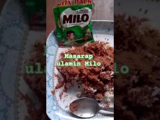 Masarap ulamin Milo