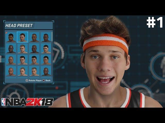 NBA 2K18 My Career Gameplay Walkthrough Playthrough - Creation of JessertheLazer - Part 1