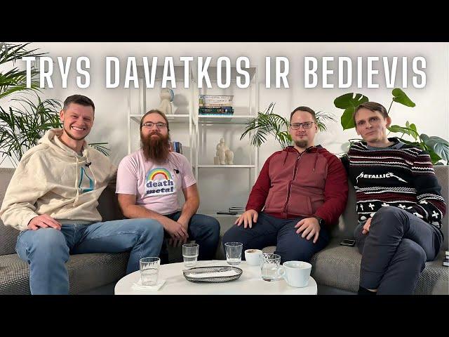 Evoliucija, ateizmas ir religija | Trys davatkos (ir bedievis)