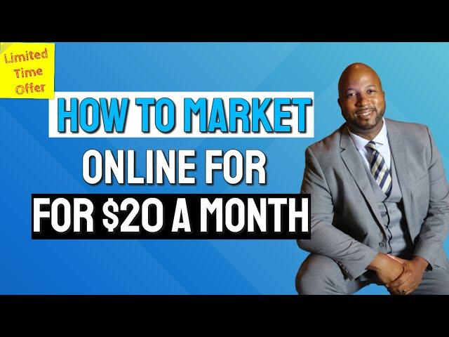 Nowsite Marketing| How to Market online for as low as $20 a month | Nowsite