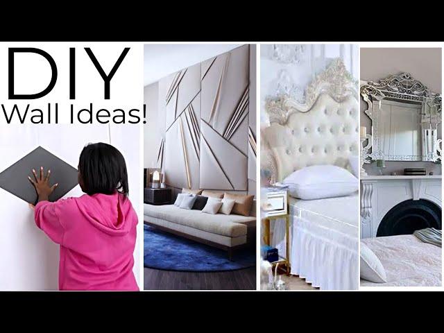 $15 WALL IDEAS TO MAKE YOUR HOME LOOK EXPENSIVE! DOLLAR TREE VS $5 Below