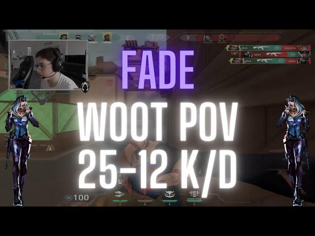 TH Wo0t POV Fade on Bind 25-12 K/D (VALORANT Pro POV)