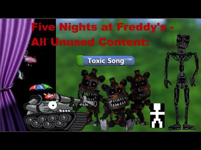 Five Nights at Freddy's - All Unused Content