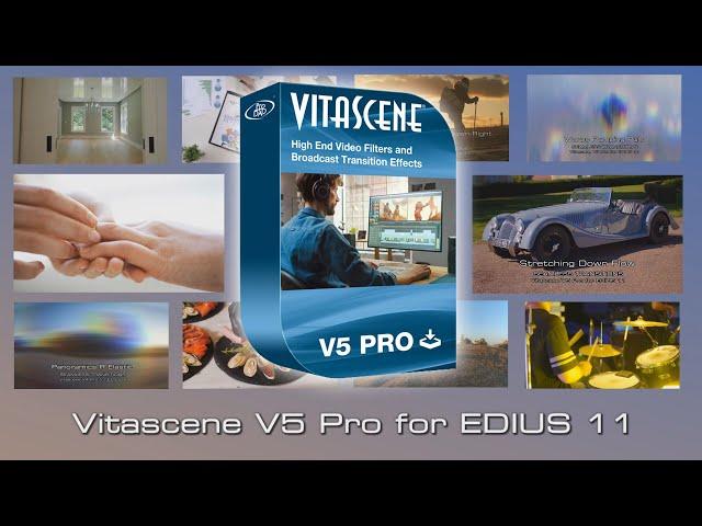 ProDAD Vitascene V5 Pro for EDIUS 11 - special offer for the comprehensive effect plug-in package