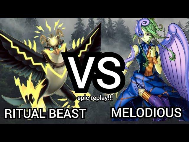 (NEW SUPPORT!) Ritual Beast vs Melodious | AWESOME REPLAY!!!