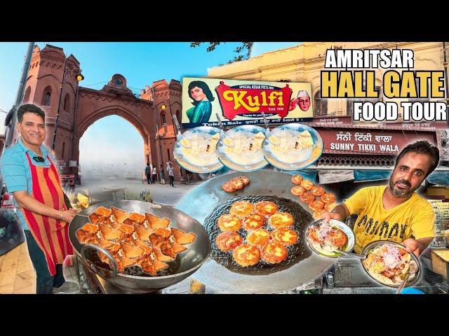 Amritsar Food Tour | Amritsari Bun Tikki, Amritsari Kulfi, Prabhu Di Hatti Pakode | Amritsar Food