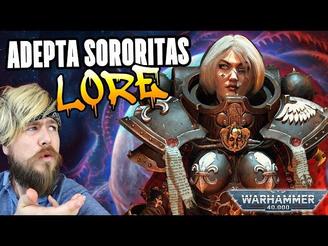 Sisters Of Battle Deep Dive. Nuns With Guns? | Adepta Sororitas. Warhammer 40k Lore