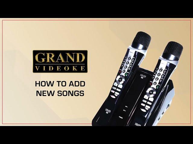 How to Add New Songs on Grand Videoke GV Smart App