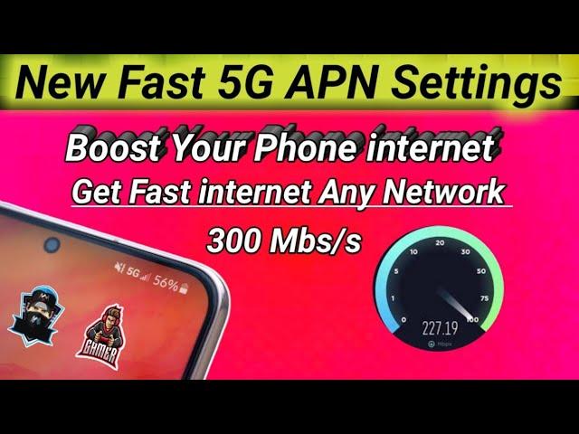 New APN Settings to Activate 5G n Any 4G Phone | 5G unlimited Data
