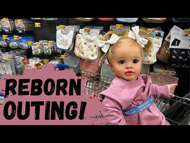 Reborn Doll Outing to Walmart | New Swimsuits #reborn #rebornroleplay #rebornbaby