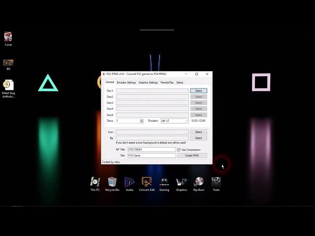 'PS2-FPKG v06' Convert PS2 Games To PS4 FPKG Files For Jailbroken PS4's