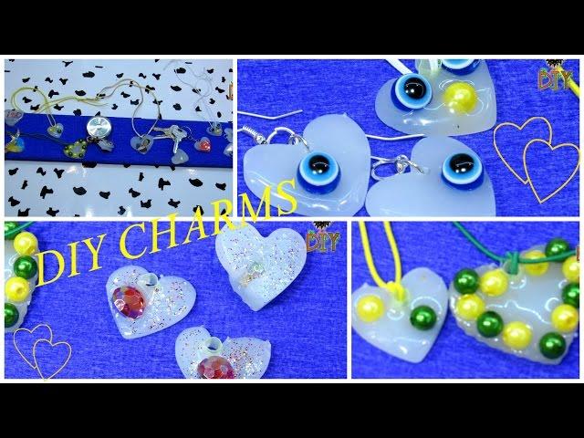 DIY Charms In Few Minutes - Cute Jewelry Charms With Glue Gun Tutorial