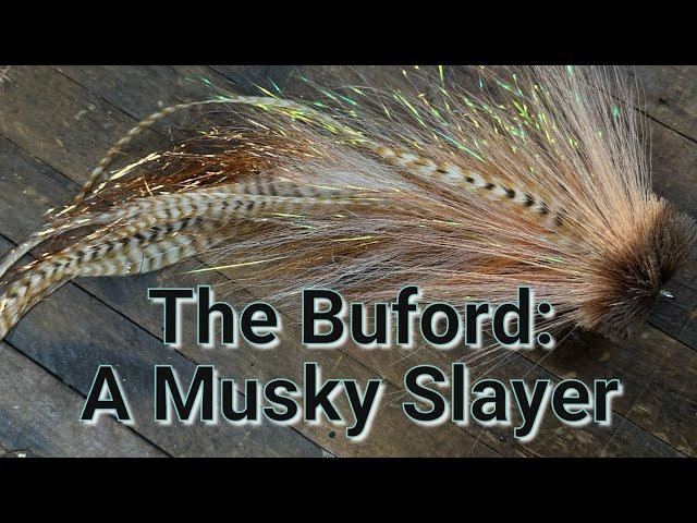 Brad Bohen's Musky Bufford 2.0 - Fly Tying Patches O' Houlihan