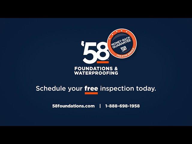 '58 Foundations & Waterproofing | Your Crawl Space, Basement, and Foundation Experts!