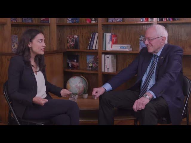 Bernie Sanders Talks Politics on Podcast with AOC